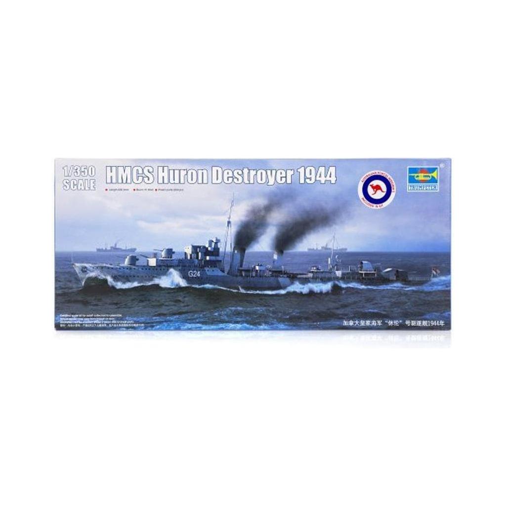 TRUMPETER 1/350 HMCS Huron Battleship Destroyer 1944 Kit