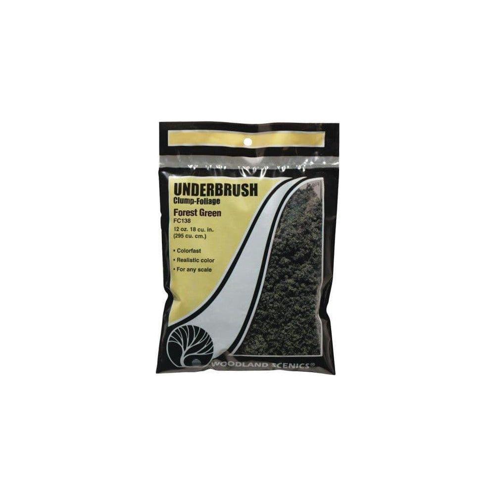 WOODLAND SCENICS Forest Green Underbrush (Bag)