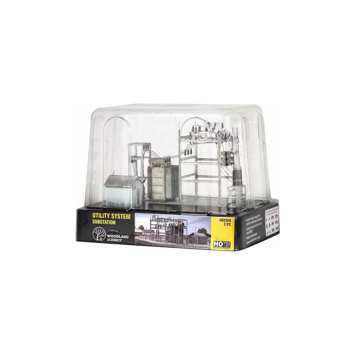 WOODLAND SCENICS Substation - HO Scale