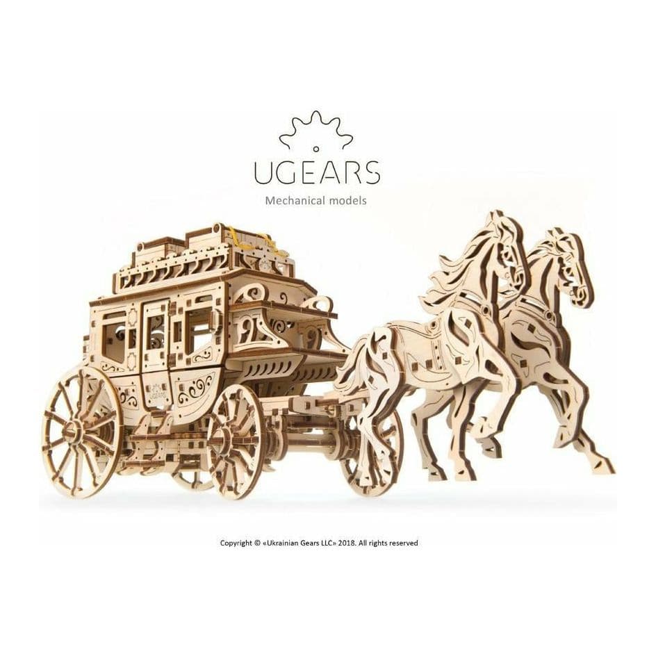 UGEARS Stagecoach