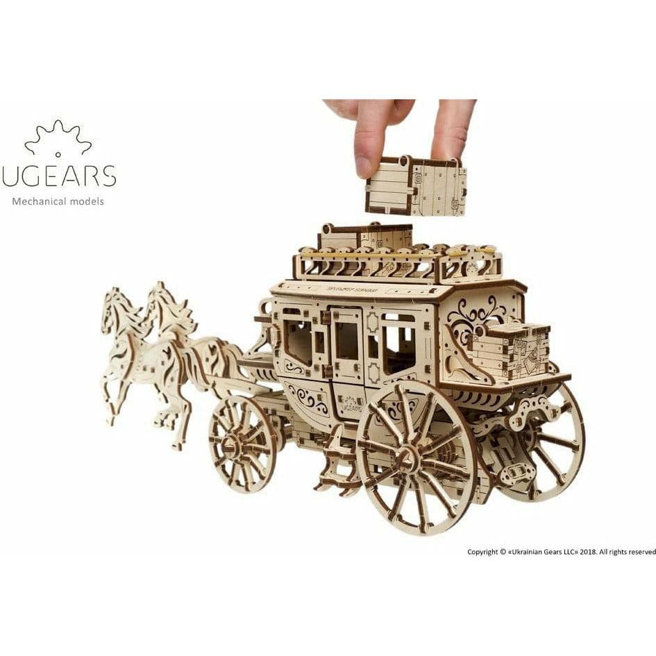 UGEARS Stagecoach