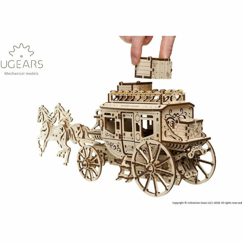 UGEARS Stagecoach