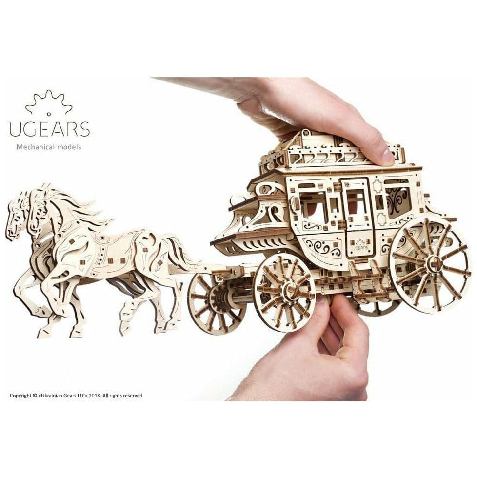 UGEARS Stagecoach