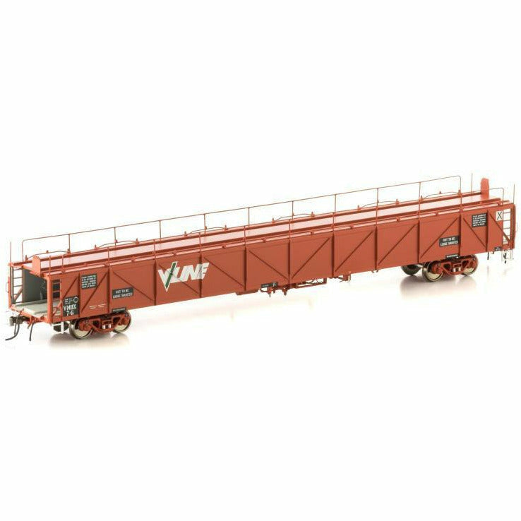 AUSCISION HO VMBX Plain Metal Sided Car Carrier (4 Car Pa