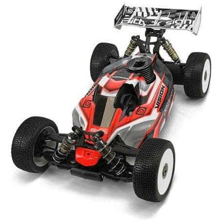 BITTYDESIGN Vision Clear 1/8 Buggy Body SWORKz S35-3 Pre-cu