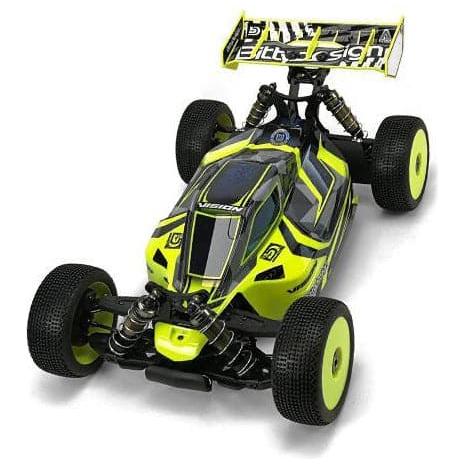 BITTYDESIGN Vision Clear 1/8 Buggy Body SWORKz S35-3E Pre-C