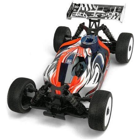 BITTYDESIGN Vision Clear 1/8 Buggy Body Tekno N48.2 Pre-cut