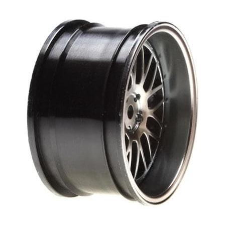 VATERRA Wheel Rear 54 x 30mm Deep Mesh, Matte Gun (2): V100