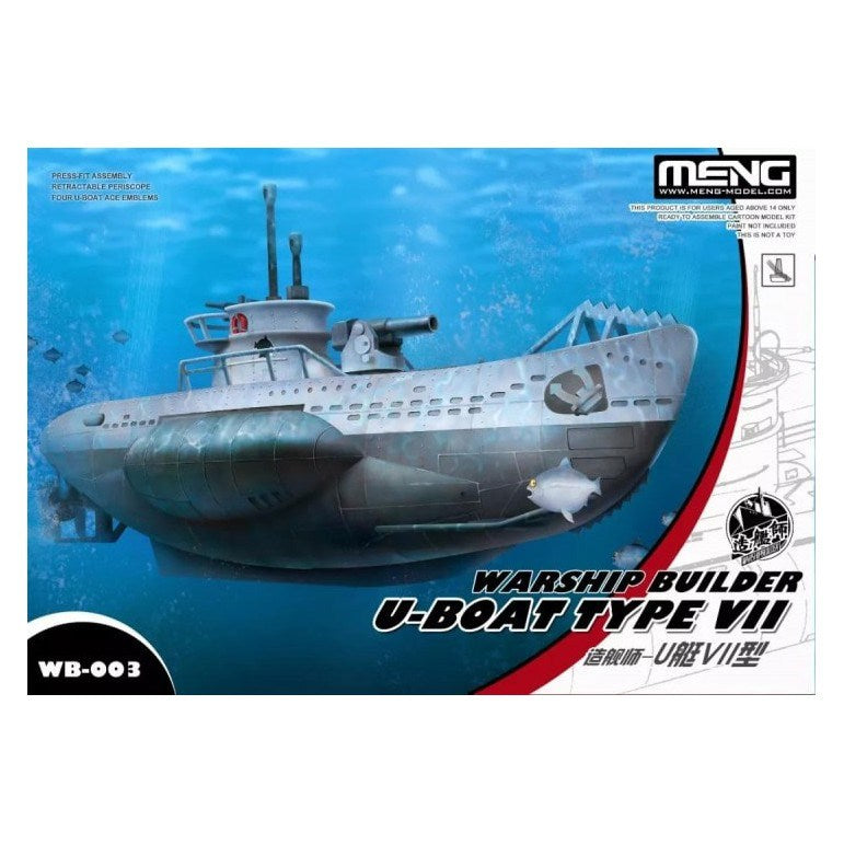 MENG Warship Builder Type VII U-Boat