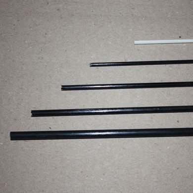 WINDSPEED 3mm Fibreglass Rod 1 Metre