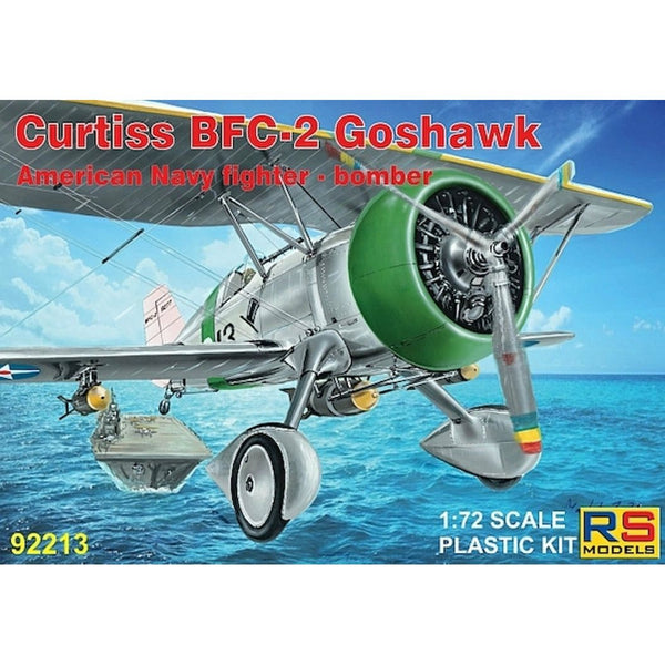 RS MODELS 1/72 BFC-2 Goshawk Curtiss (3 Decal v. for US Army)