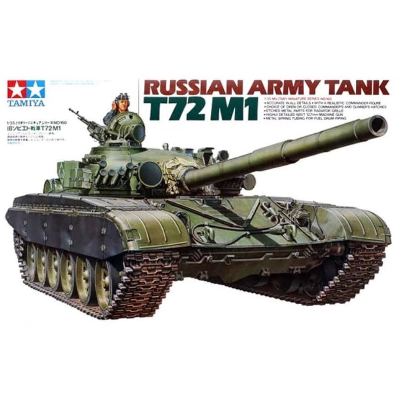 TAMIYA 1/35 Russian Army Tank T72 M1