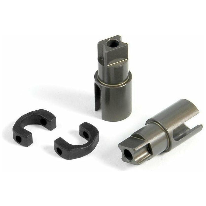 XRAY Aluminium Solid Axle Driveshaft Adapters Hard Coated