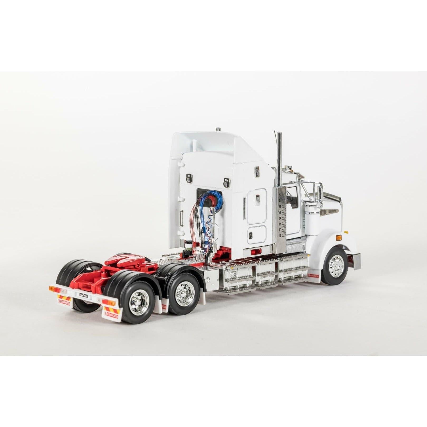 DRAKE 1/50 Kenworth T909 White Red - Flaring and Aero Kit