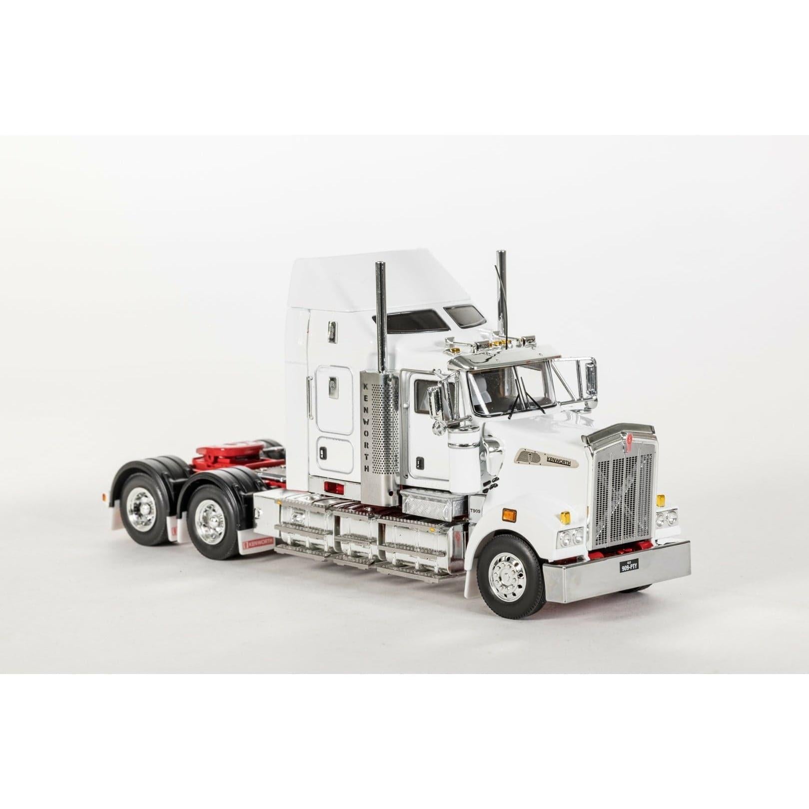 DRAKE 1/50 Kenworth T909 White Red - Flaring and Aero Kit