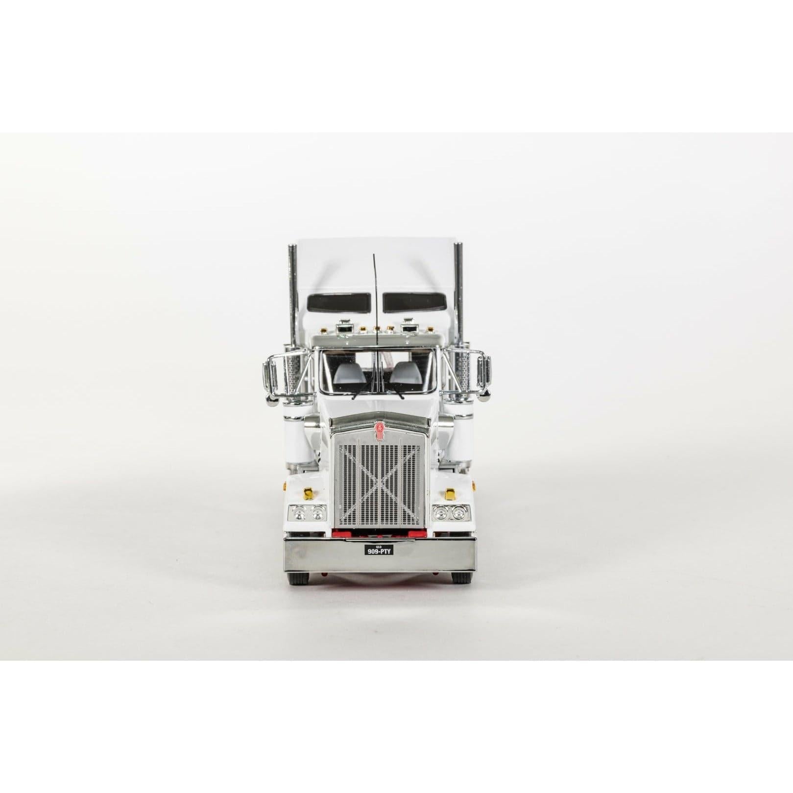 DRAKE 1/50 Kenworth T909 White Red - Flaring and Aero Kit