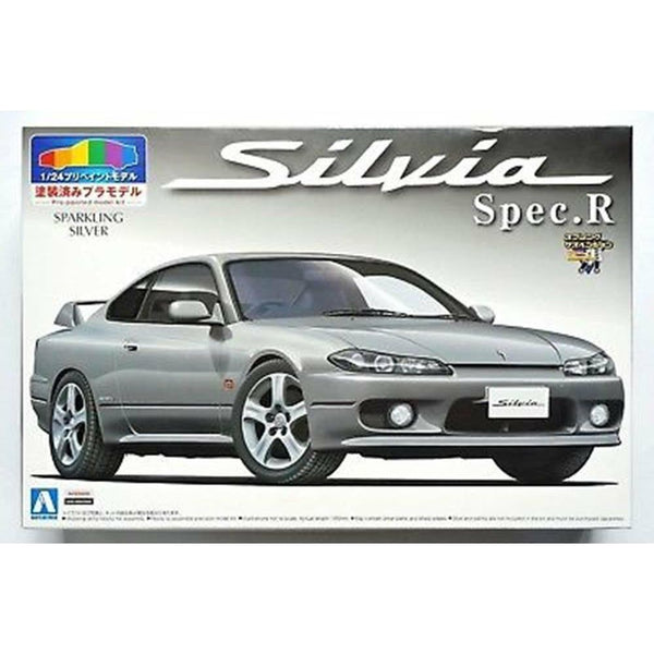 AOSHIMA 1/24 S15 SILVIA SPEC.R (SPARKLING SILVER) (A000864)