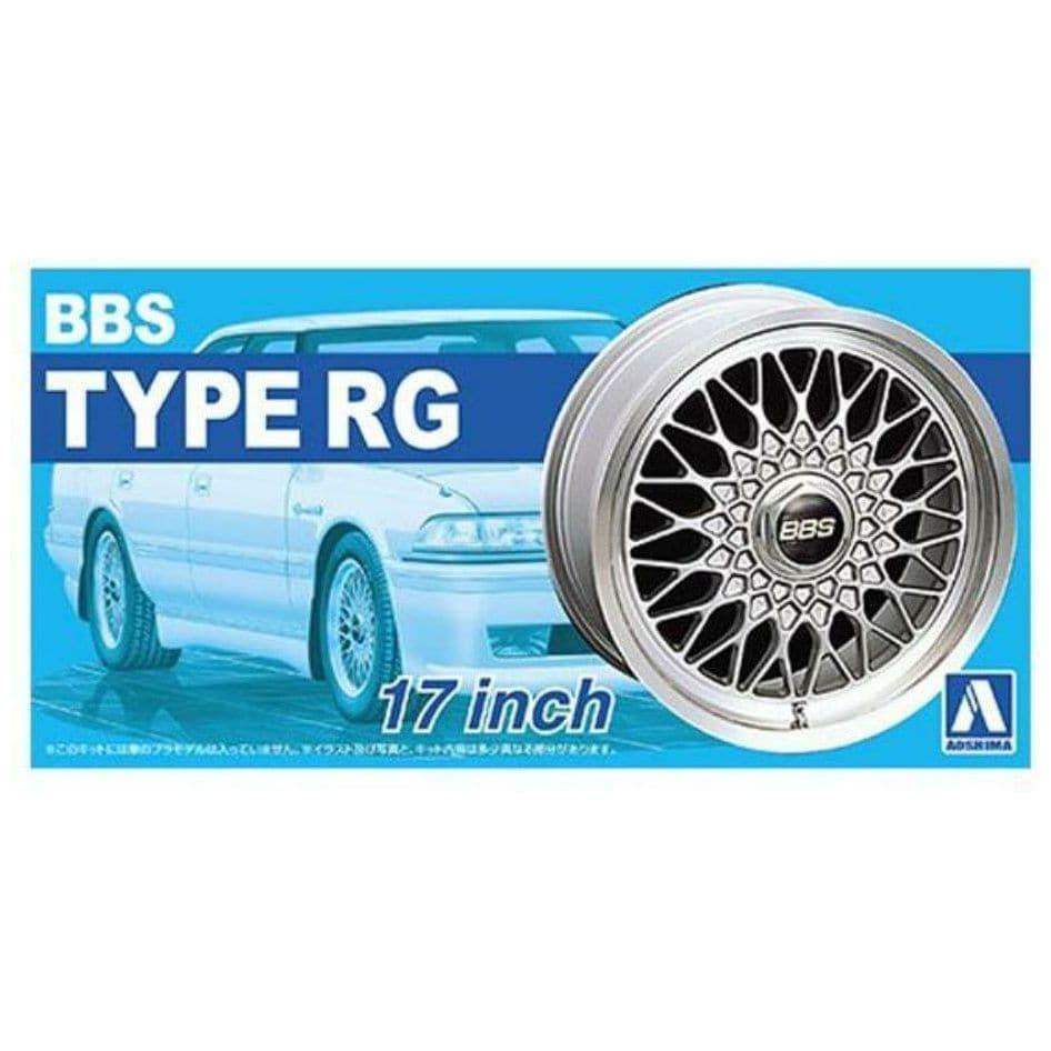 AOSHIMA 1/24 BBS RG 17inch Wheel Set