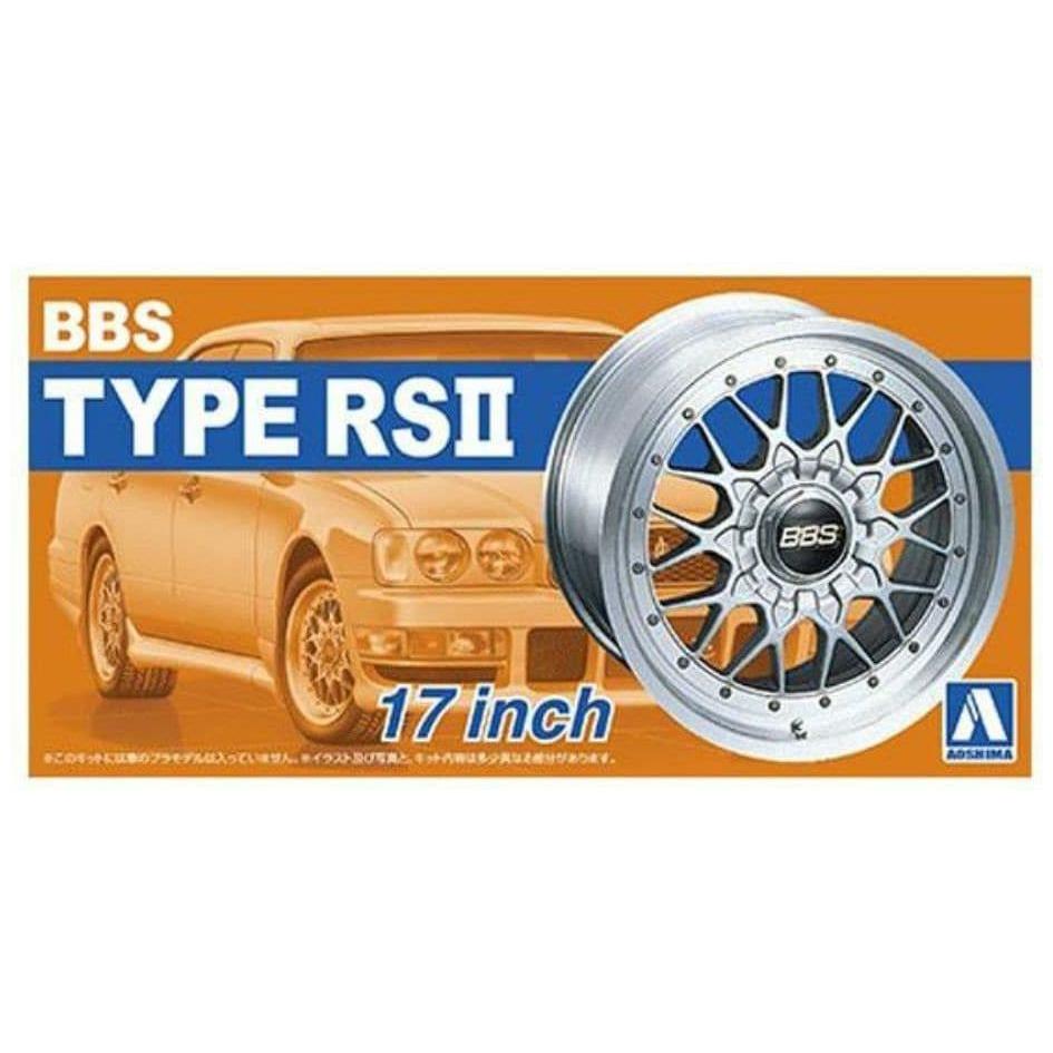 AOSHIMA 1/24 BBS RSII 17inch Wheel Set