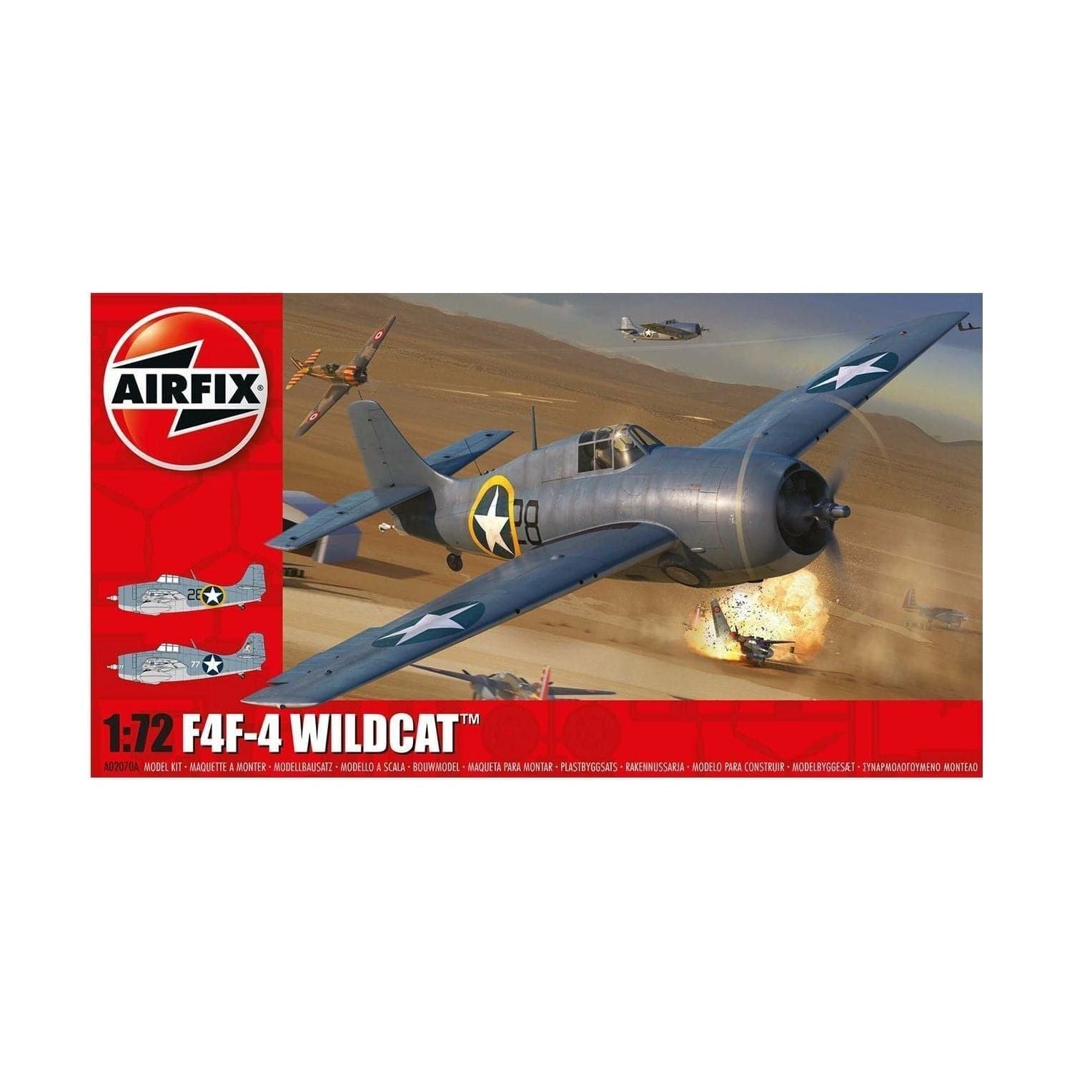 AIRFIX 1/72 F4F-4 Wildcat