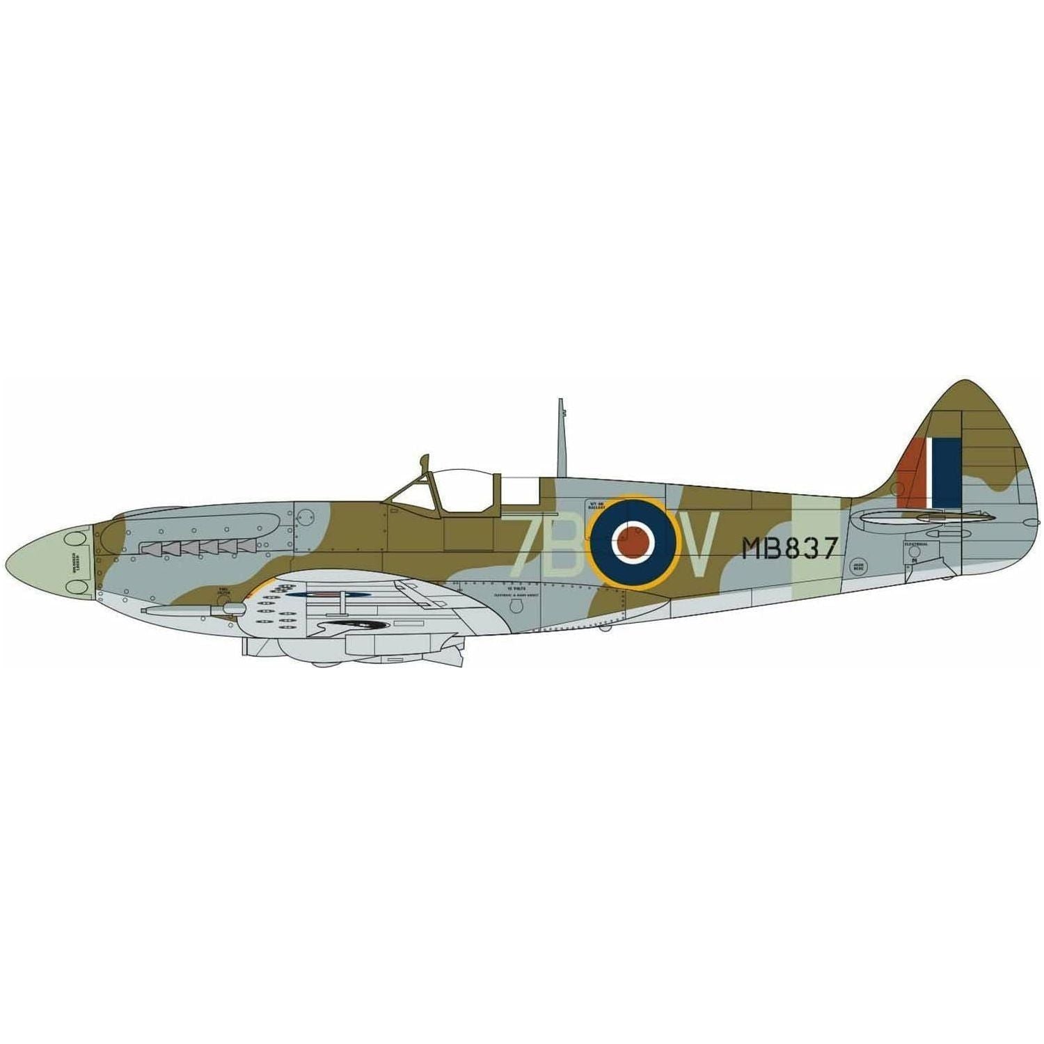 AIRFIX 1/48 Supermarine Spitfire Mk.XII