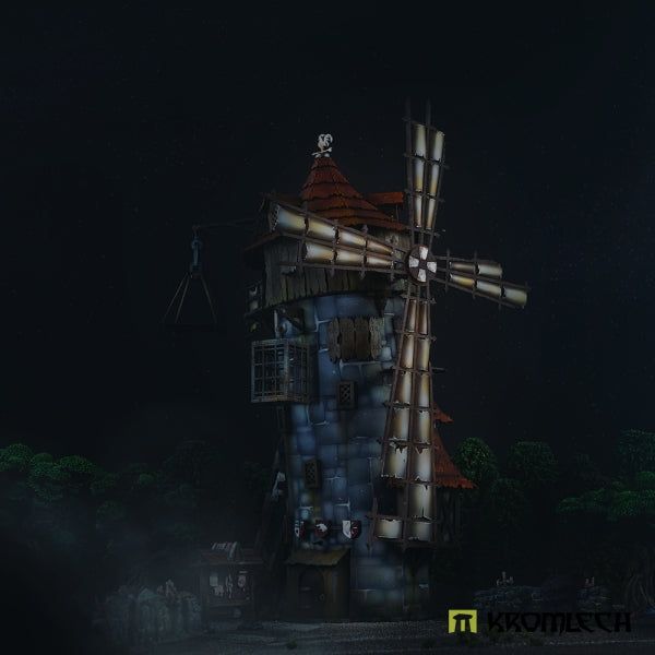 TABLETOP SCENICS Abandoned Windmill