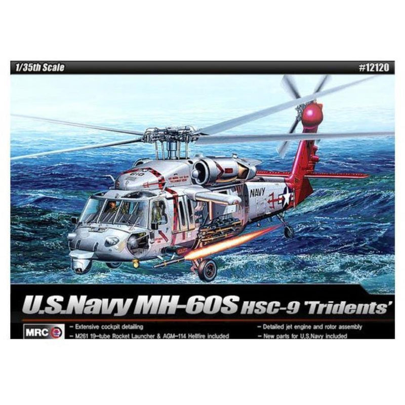 ACADEMY 1/35 U.S. Navy MH-60S HSC-9 'Tridents'