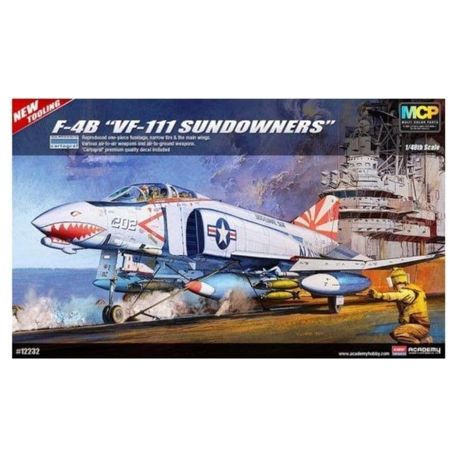 ACADEMY 1/48 F4B Phantom "VF-111 Sundowners" MCP