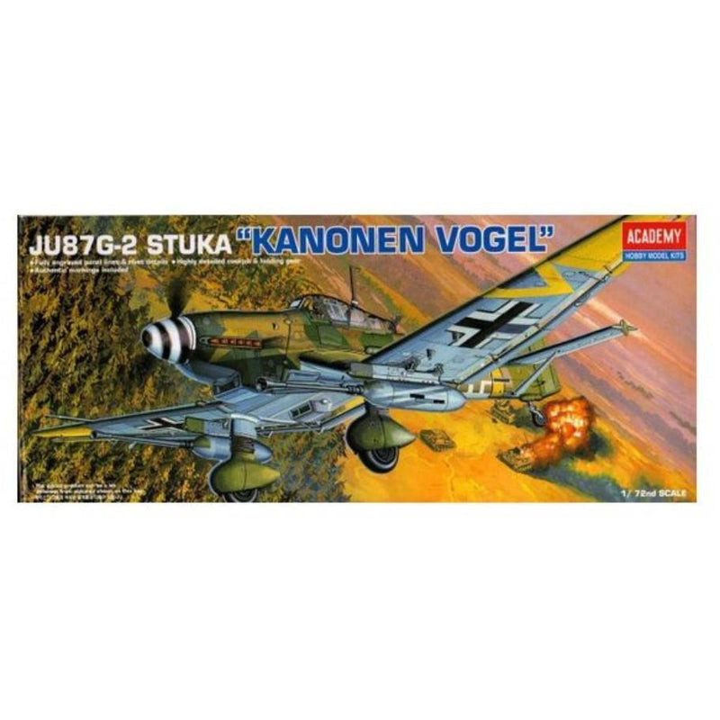 ACADEMY 1/72 JU87G-2 Stuka "Kanonen Vogel"