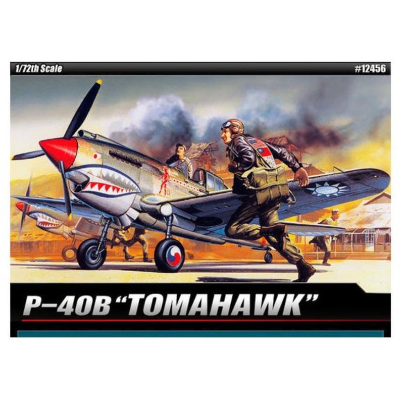 ACADEMY 1/72 P-40B Curtiss Tomahawk