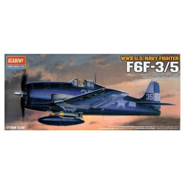 ACADEMY 1/72 F6F-3/5 Grumman Hellcat