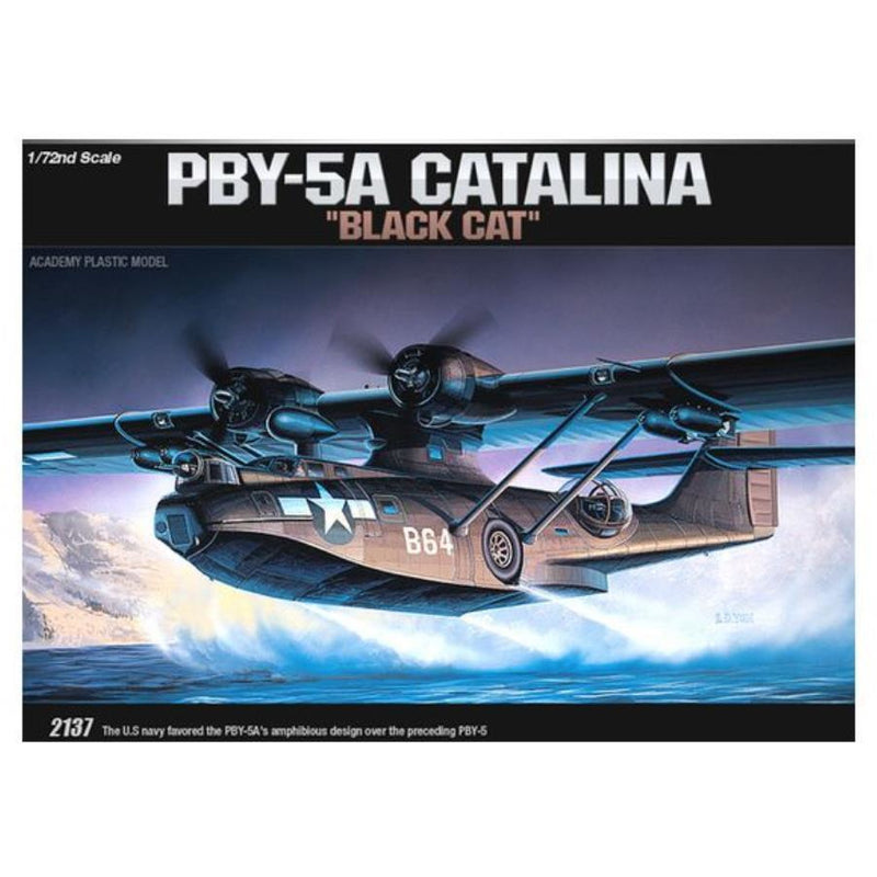 ACADEMY 1/72 PBY-5A Catalina "Black Cat" *Aus Decals*