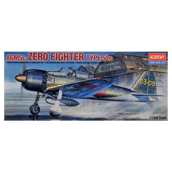 ACADEMY 1/72 Zero Fighter 52C A6M5C*