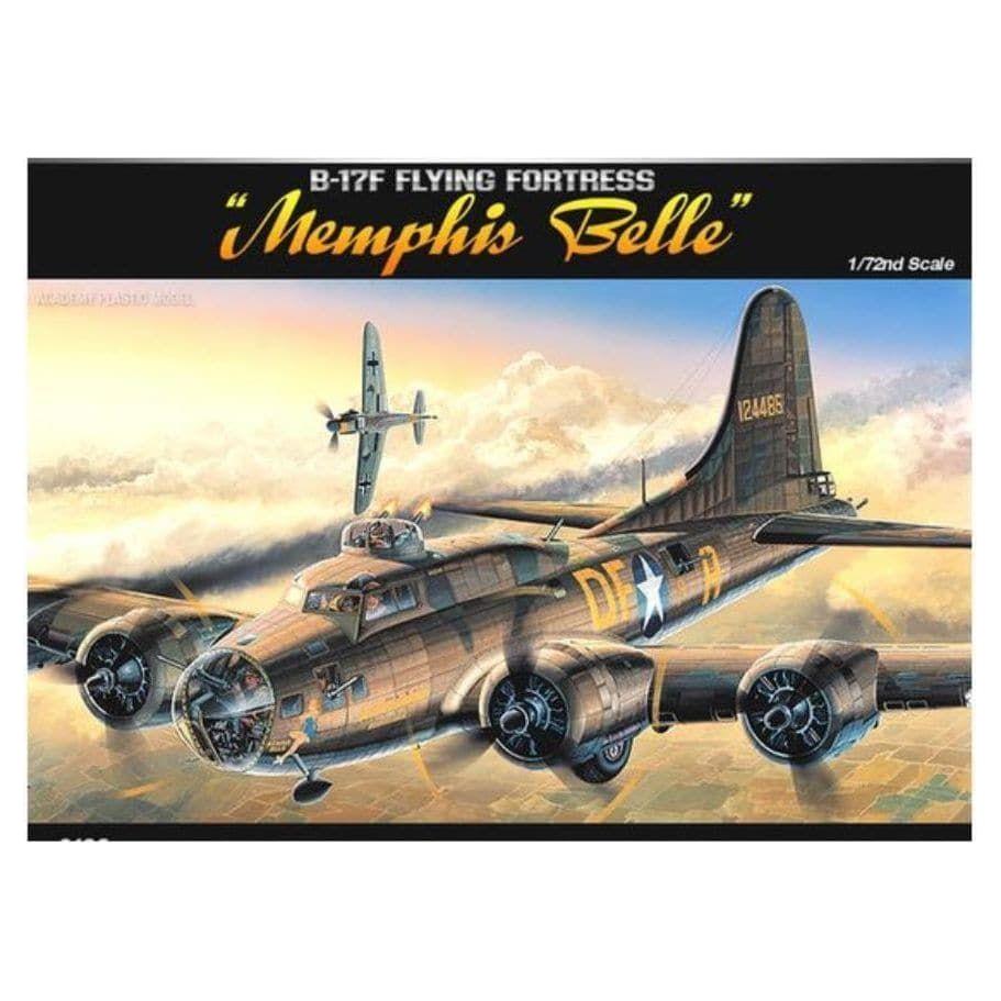 ACADEMY 1/72 B17F Flying Fortress "Memphis Belle"