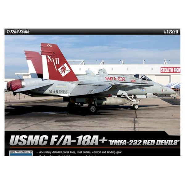ACADEMY 1/72 USMC F/A 18A+ VMFA-232 Red Devils *Aus Decals*