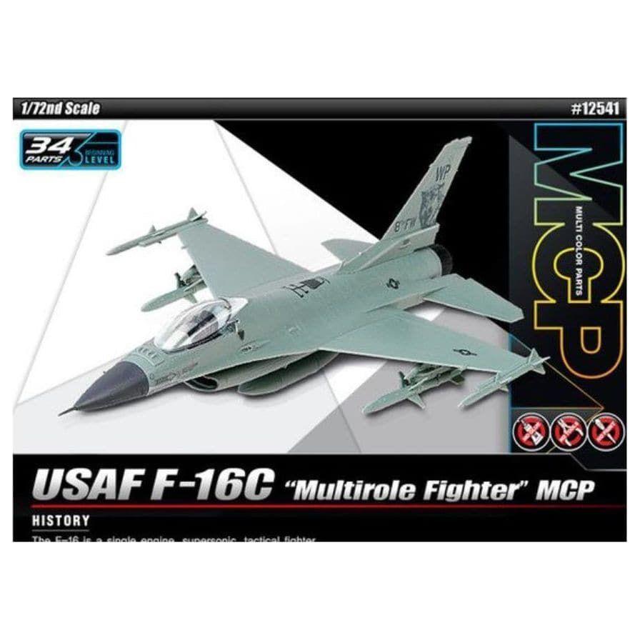 ACADEMY 1/72 USAF F-16C "Multirole Fighter" MCP