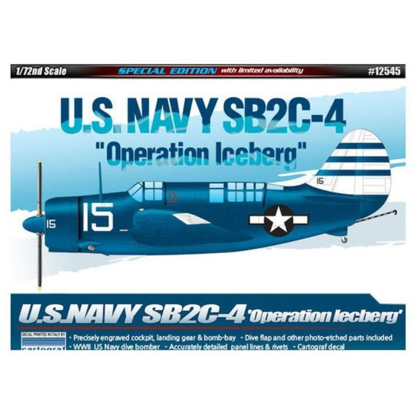 ACADEMY 1/72 U.S.Navy SB2C-4 "Operation Iceberg" LE:
