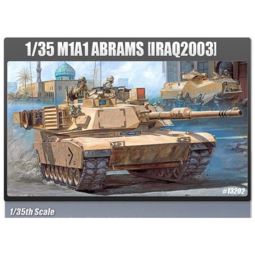 ACADEMY 1/35 M1A1 Abrams "Iraq 2003" *Aus Decals*