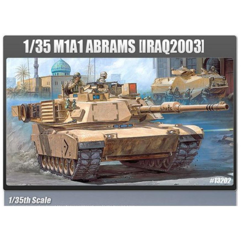 ACADEMY 1/35 M1A1 Abrams "Iraq 2003" *Aus Decals*