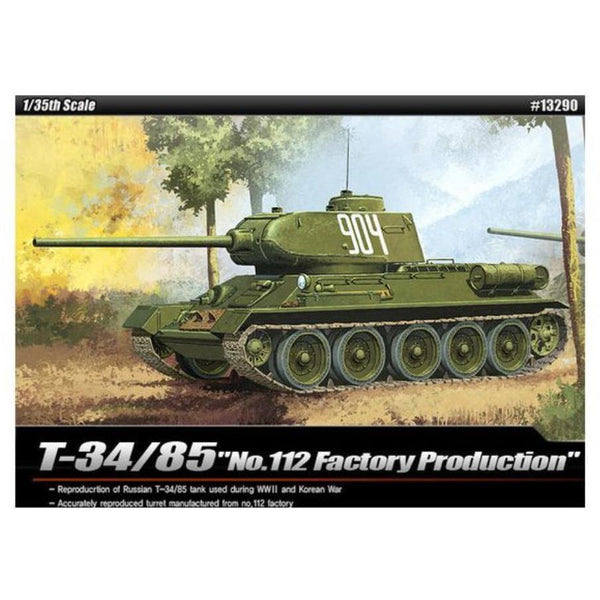 ACADEMY 1/35 T-34/85 112 Factory Production
