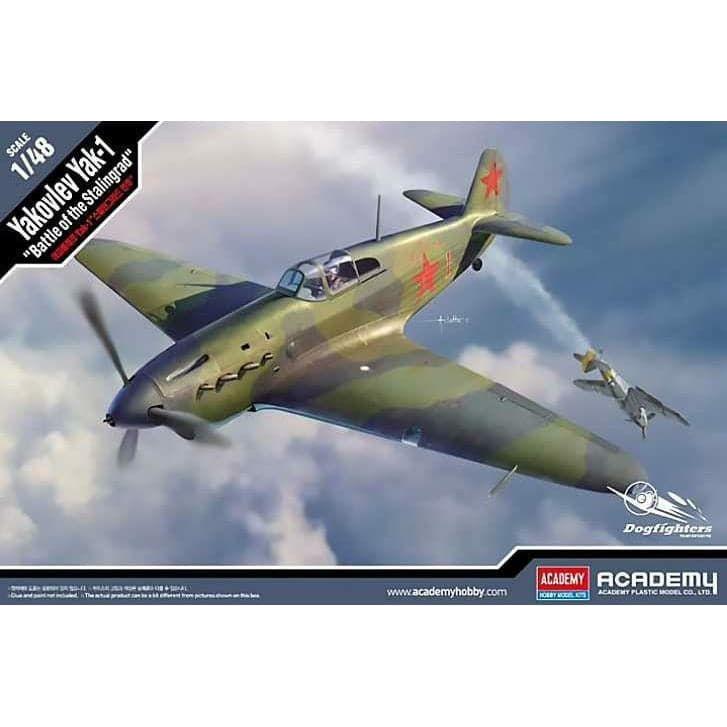 ACADEMY 1/48 Yakovlev Yak-1 "Battle of Stalingrad"