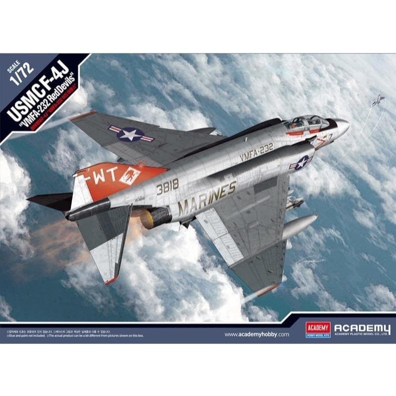 ACADEMY 1/72 USMC F-4J "VMFA-232 Red Devils"