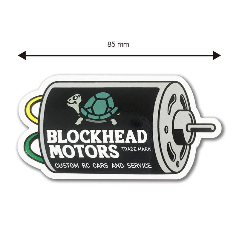 BLOCKHEAD MOTORS Motor Sticker