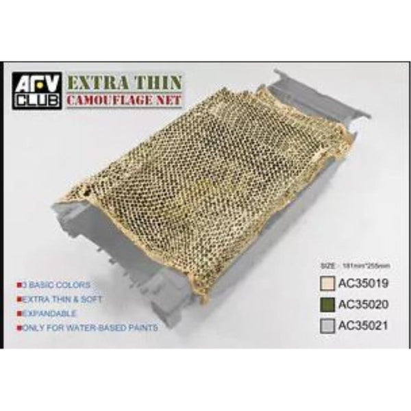 AFV CLUB 1/35 Accessories Camouflage Net-Desert Tan
