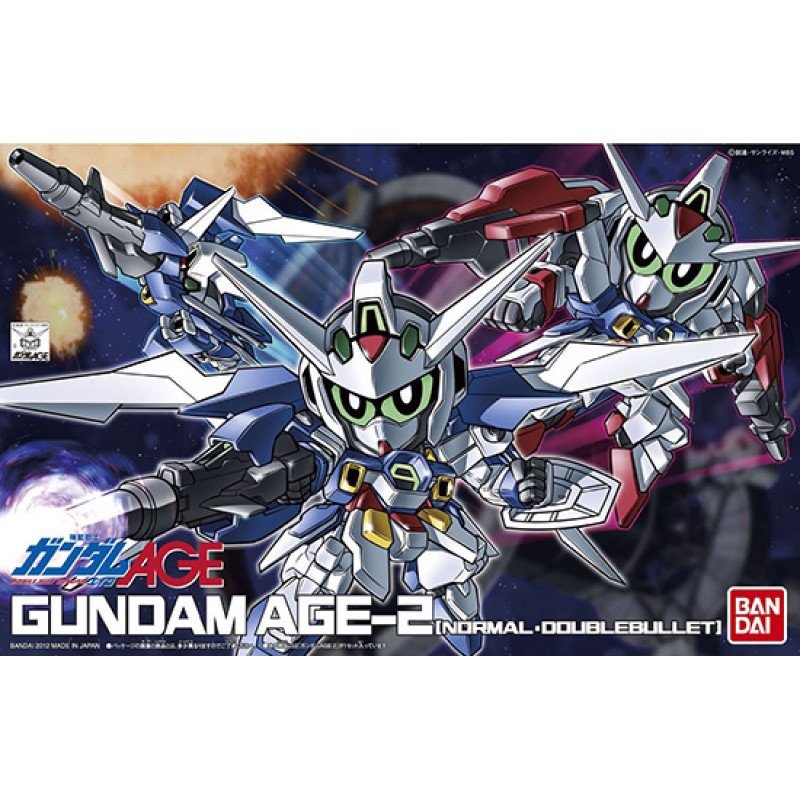 BANDAI BB371 Gundam Age-2 (Normal/Double Bullet)