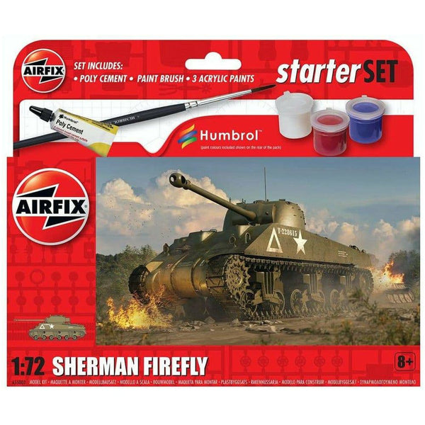 AIRFIX 1/72 Small Beginners - Sherman Firefly