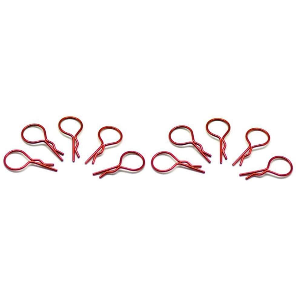 ARROWMAX Big Body Clip 1/10 - Metallic Red(10)