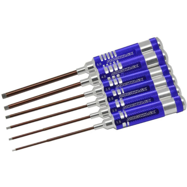 ARROWMAX Allen Wrench Set 1.5, 2.0, 2.5, 3.0, 4.0 & 5.0 X 1