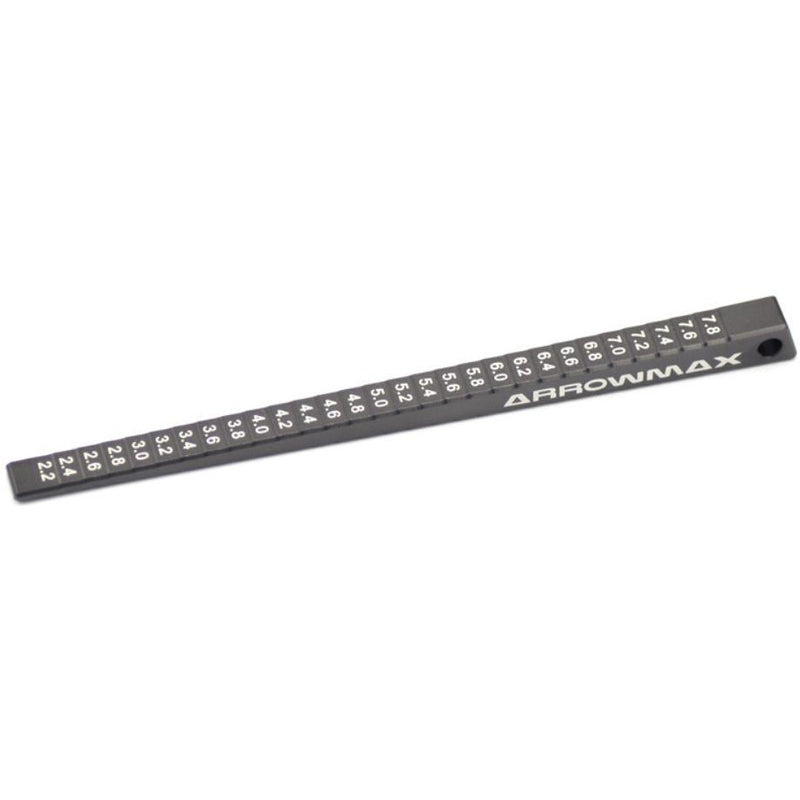 ARROWMAX Ultra-Fine Chassis Ride Height Gauge 2-8mm (0.1mm)