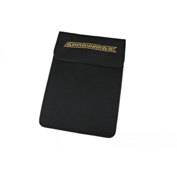 ARROWMAX Bag For Graphite Set-Up Board (1/12 & 1/10 Cars) Black Golden